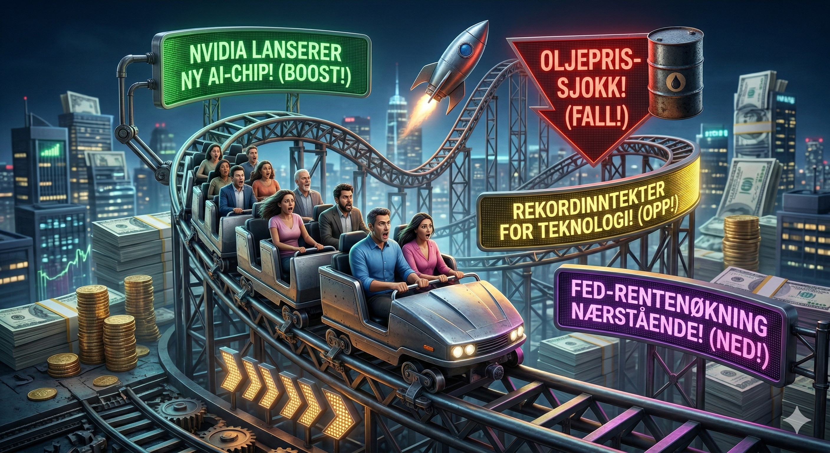 Stock Market Rollercoaster